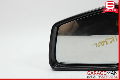 10-11 Mercedes W204 C300 C350 Front Left Side Mirror Door Rear View Black OEM