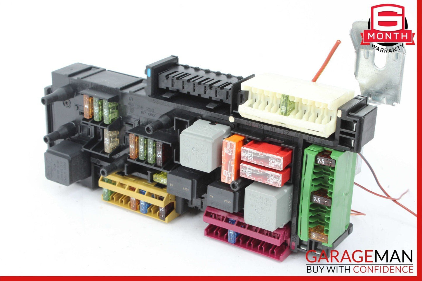 12-14 Mercedes W204 C250 C300 C63 AMG Rear SAM Module Fuse Relay Box Assembly