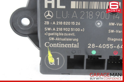 08-15 Mercedes W204 C300 Rear Left Driver Side Door Control Module Q1 OEM
