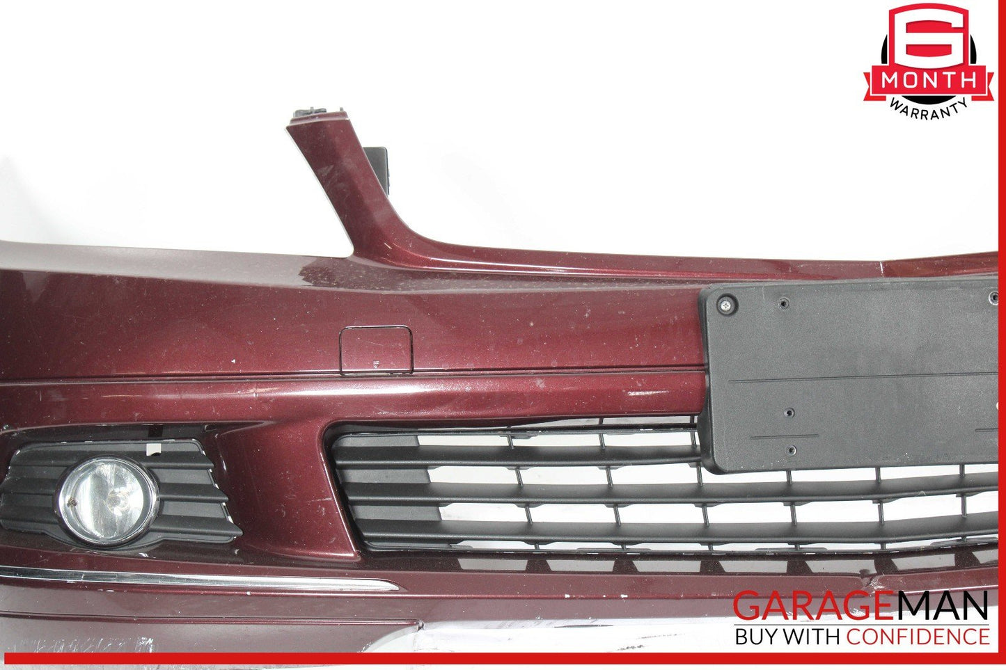 08-11 Mercedes W204 C350 C300 Front Bumper Cover Assembly Carneol Red OEM