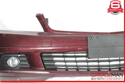 08-11 Mercedes W204 C350 C300 Front Bumper Cover Assembly Carneol Red OEM