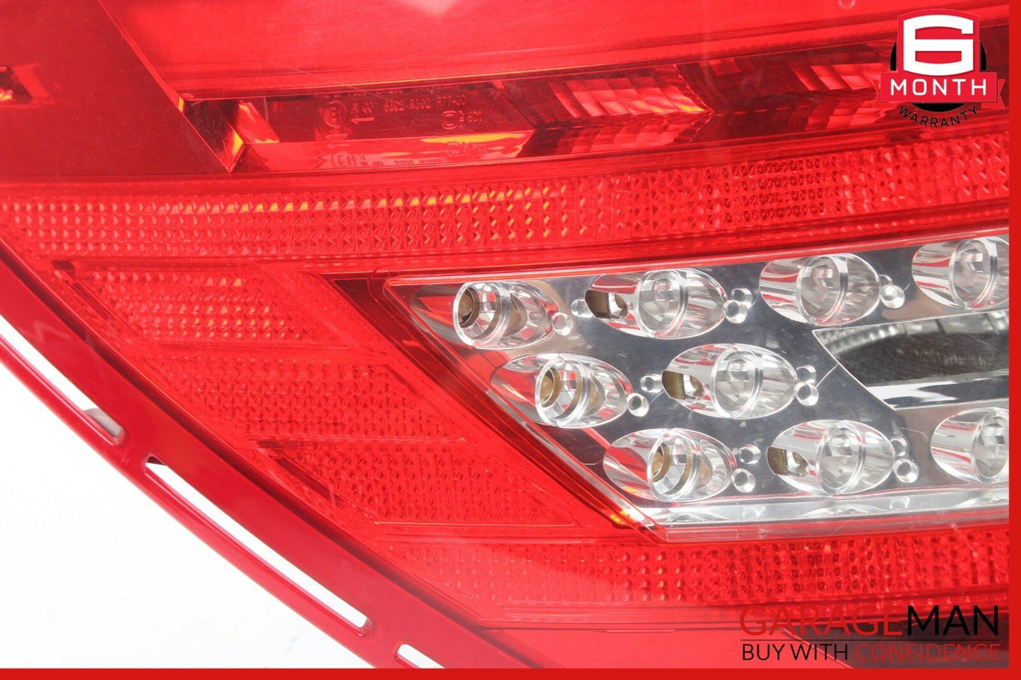 12-14 Mercedes W204 C250 C350 Rear Left Driver Side Taillight Tail Light Lamp
