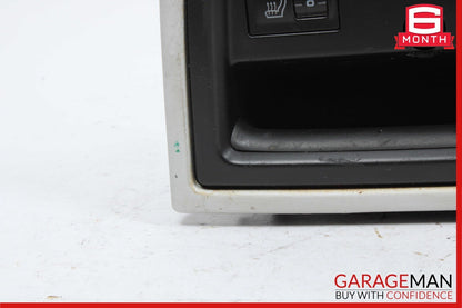 03-10 Porsche Cayenne Rear Center Console Storage Tray Heated Seat Switches OEM