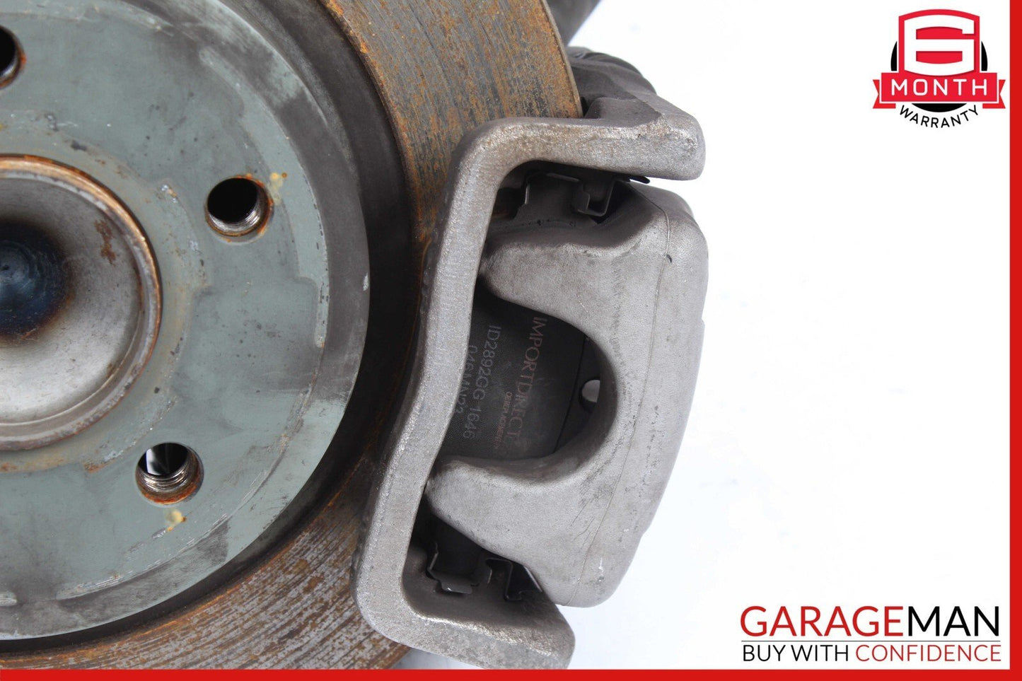 14-19 Mercedes W117 CLA250 Rear Right Spindle Knuckle Hub Rotor Disc w/ Caliper
