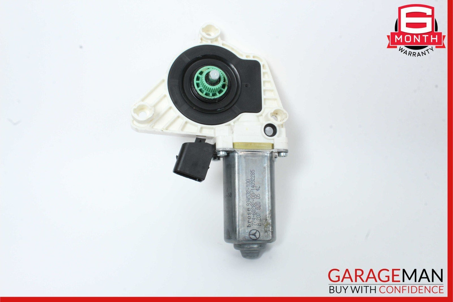 10-20 Mercedes R172 SLK250 Front Left Window Regulator Motor 2078200542 OEM