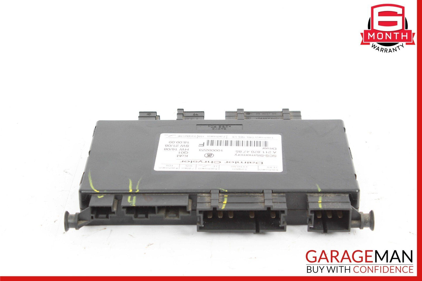 03-12 Mercedes X164 GL450 SLK280 GL550 Front Left Seat Control Module Unit OEM
