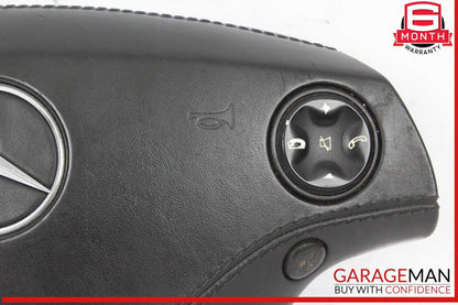 07-10 Mercedes W221 S550 CL550 Steering Wheel Airbag Air Bag Assembly Black OEM