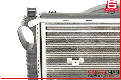 03-06 Mercedes R230 SL500 Engine Motor Cooling Radiator Fan Shroud A/C Condenser