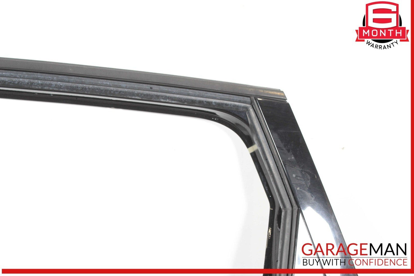 17-19 Audi Q7 Rear Left Driver Side Door Shell Black OEM