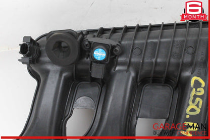 10-16 Mercedes W204 C250 Intake Manifold Assembly w/ Valve Motor & Throttle Body