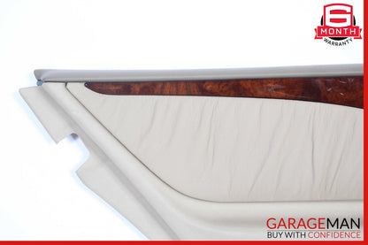 96-02 Mercedes W210 E320 Rear Left Interior Door Panel Trim Cover Assembly OEM
