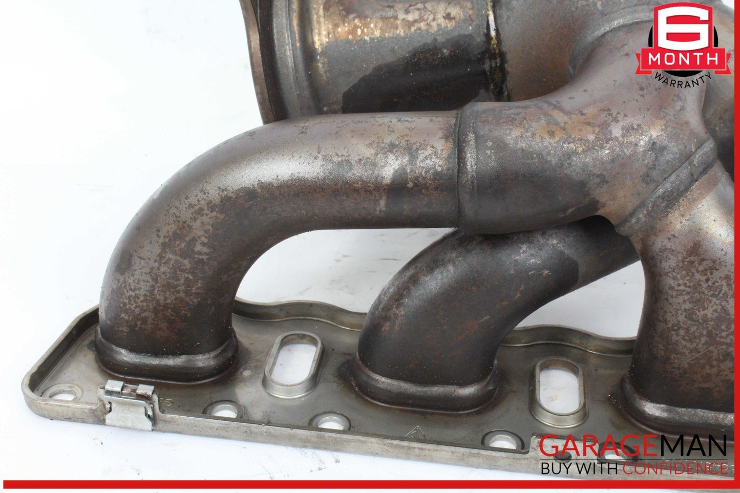08-14 Porsche Cayenne 957 958 4.8L Left Side Exhaust Manifold Header OEM