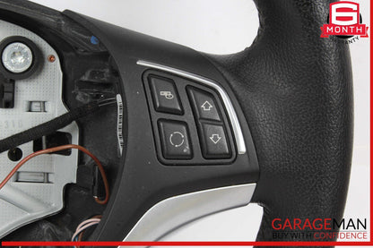 12-15 BMW X1 3 Spoke Leather Steering Wheel