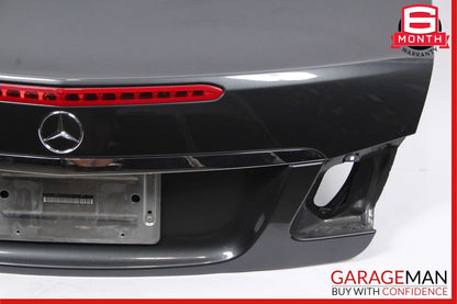 10-13 Mercedes W207 E350 Coupe Rear Trunk Lid Deck Shell Panel Tenorite Grey