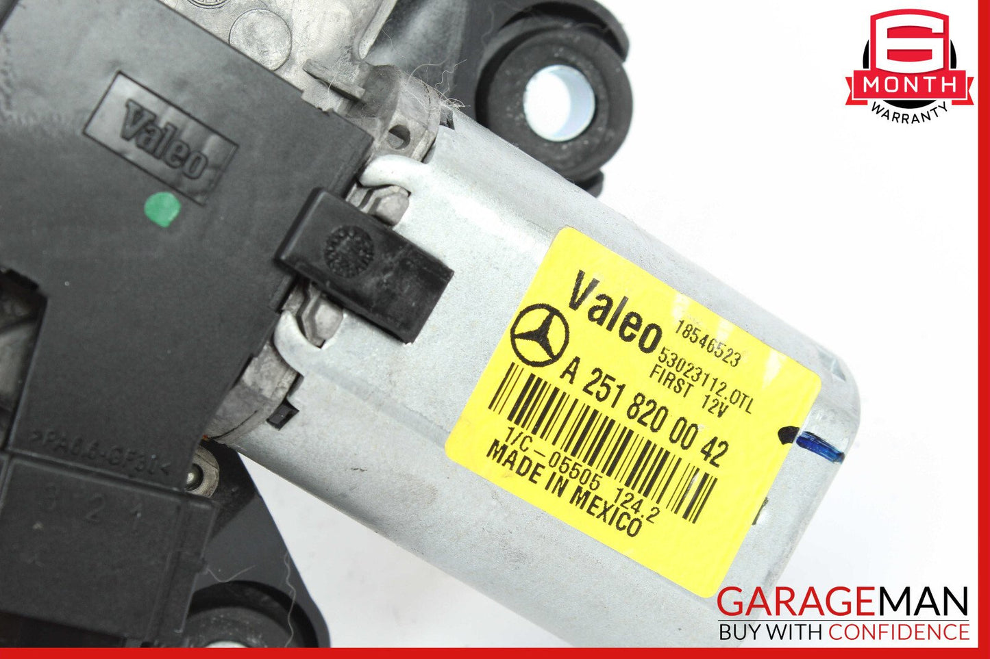 06-19 Mercedes X164 GL450 ML350 Rear Glass Windshield Wiper Motor OEM
