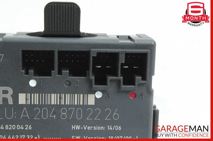 08-18 Mercedes W204 C300 C250 E400 Front Right Side Door Control Module OEM