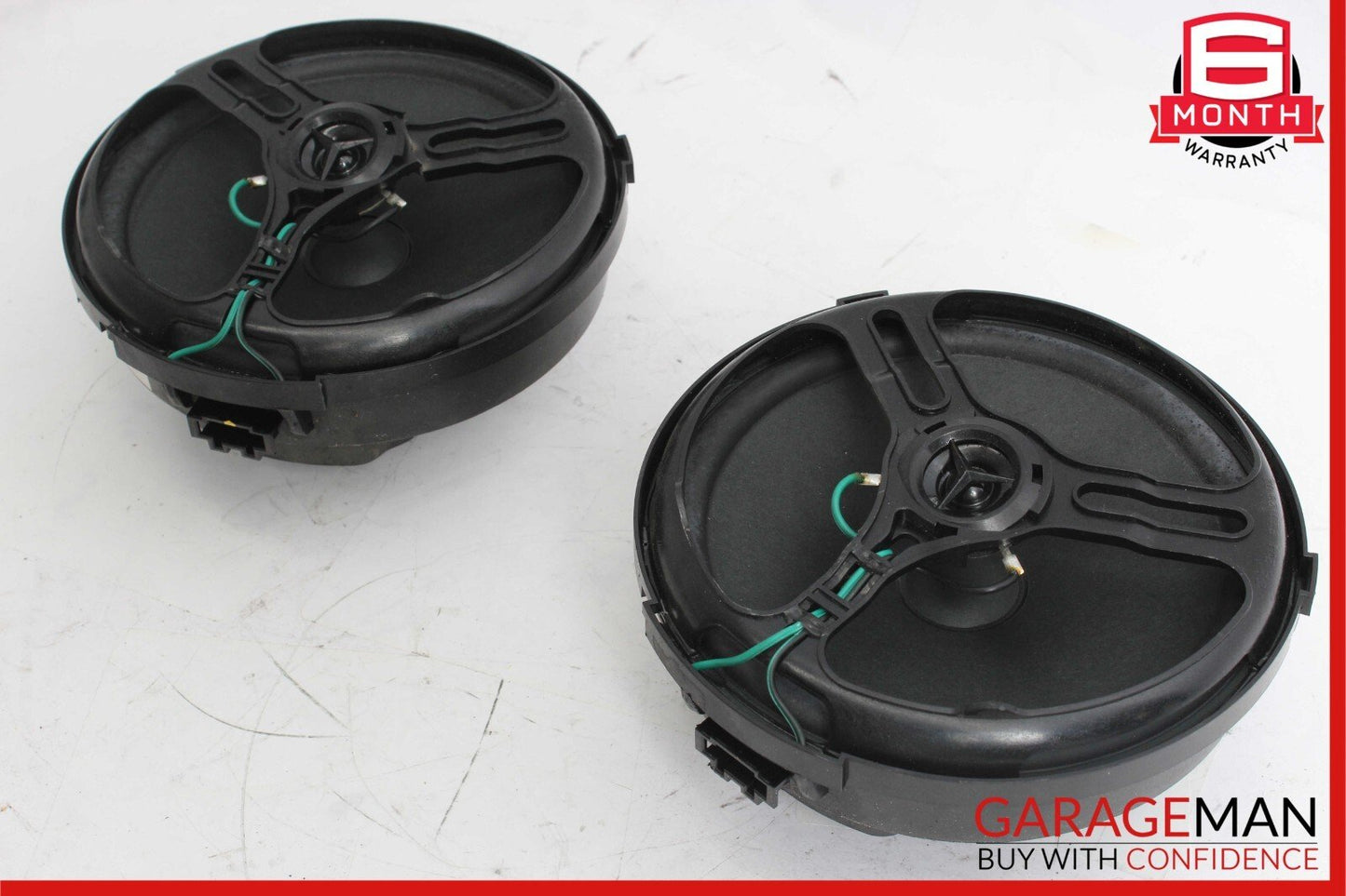 08-15 Mercedes X204 GLK350 C300 Rear Right & Left Door Sound Speakers Set of 2