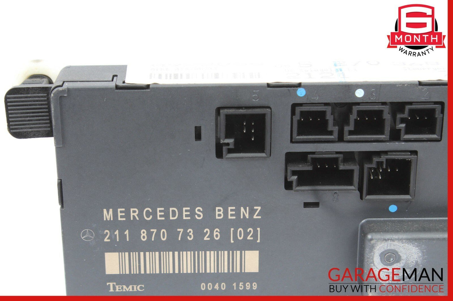 03-09 Mercedes W211 E350 E63 AMG Front Left Driver Side Door Control Module Unit