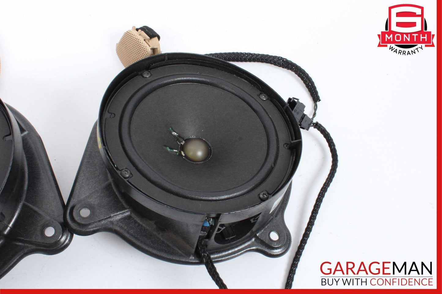 00-06 Mercedes W220 S430 S600 Rear Door Audio Sound Speaker Set of 2 Pc OEM