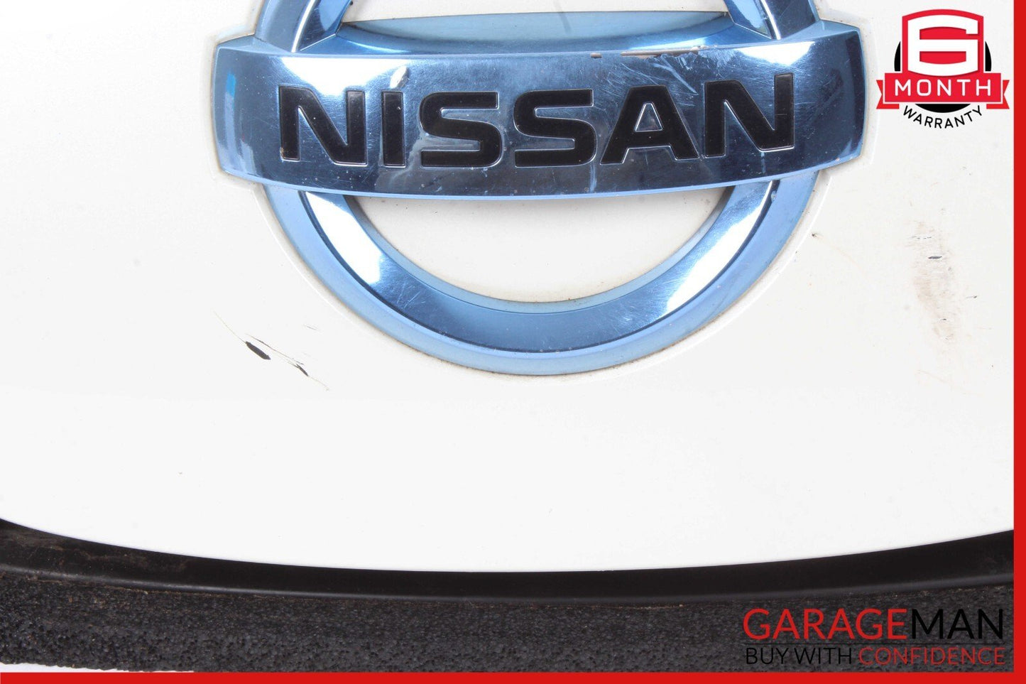 11-12 Nissan Leaf Front Charge Port Door Cover w/ Bracket Emblem & Latch OEM