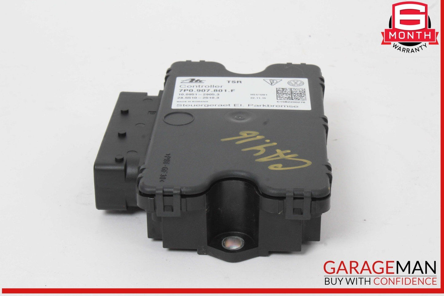 11-18 Porsche Cayenne 958 Electronic Parking Brake Control Module 7P0907801F OEM