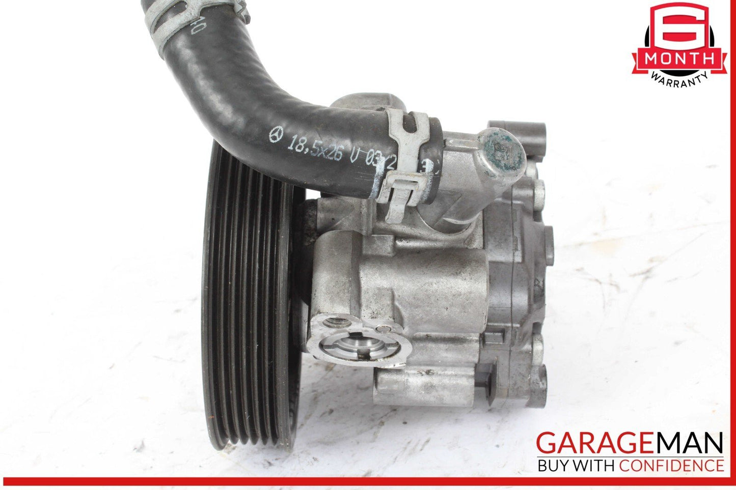 12-14 Mercedes W204 C250 Power Steering Pump Reservoir Hose Tube Assembly OEM