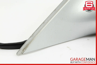 07-09 Mercedes W221 S550 Front Left Driver Side Mirror Door Rear View Silver OEM