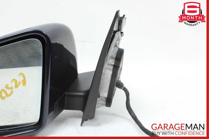 12-14 Mercedes W204 C250 C63 AMG Front Left Side Door Rear View Mirror Blue OEM