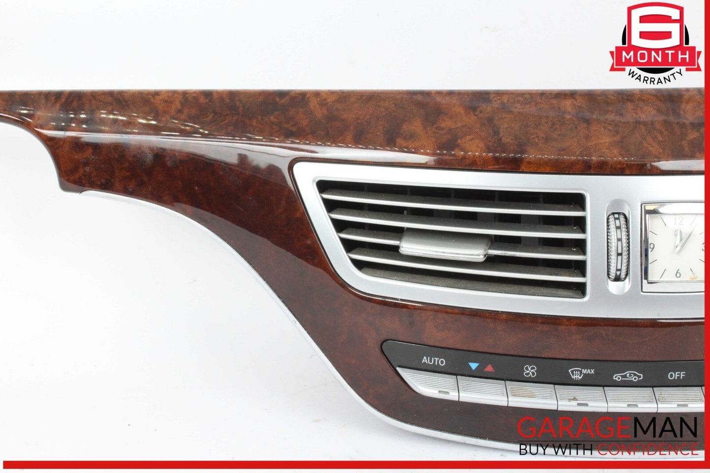 07-14 Mercedes W221 S550 Center Dash Heater Switch Control Panel Assembly OEM