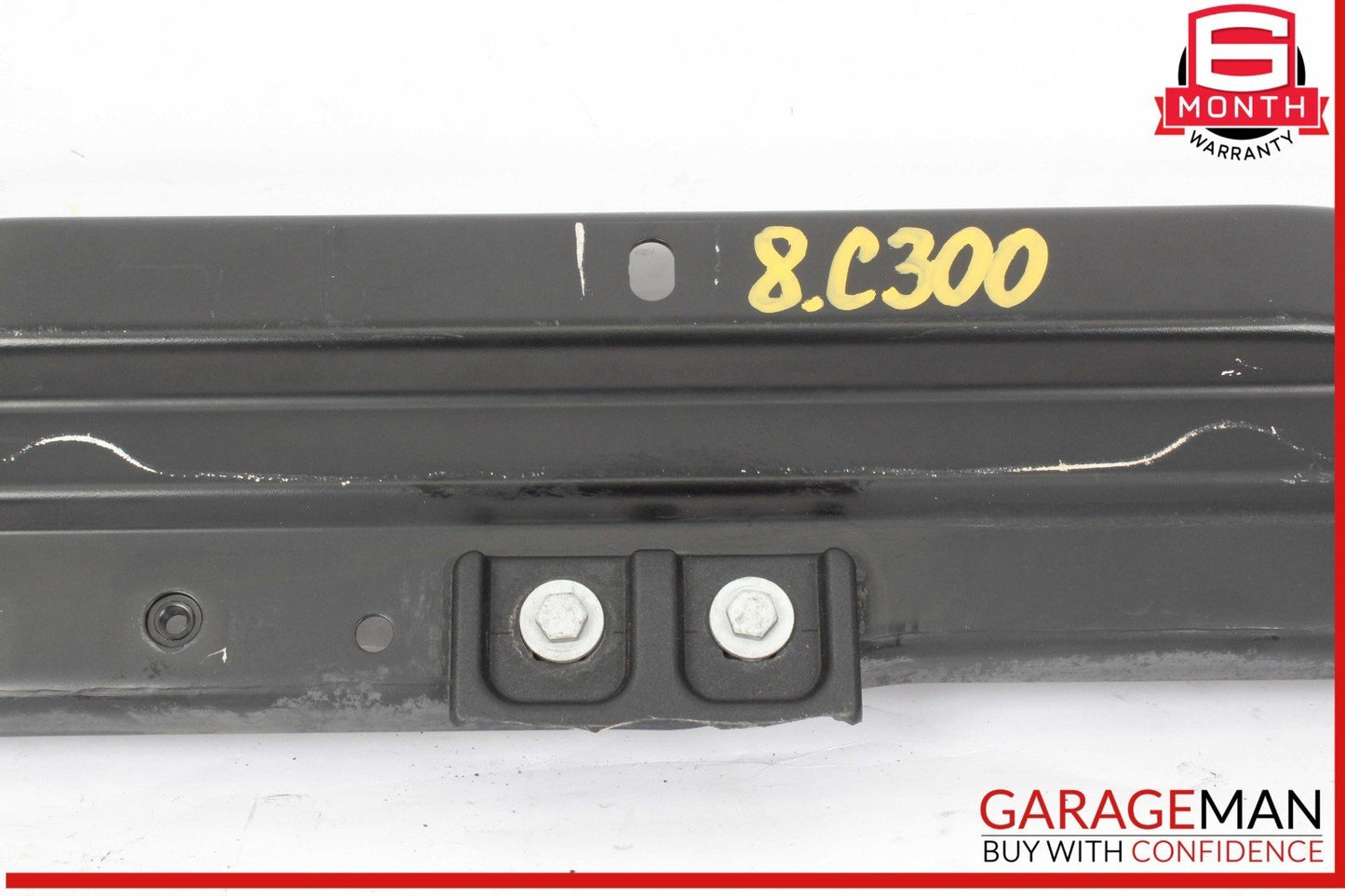 08-14 Mercedes W204 C300 C350 C280 Upper Radiator Core Support Bar Black OEM