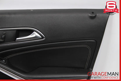 14-18 Mercedes W117 CLA250 Front Right Side Interior Door Trim Panel Cover Black