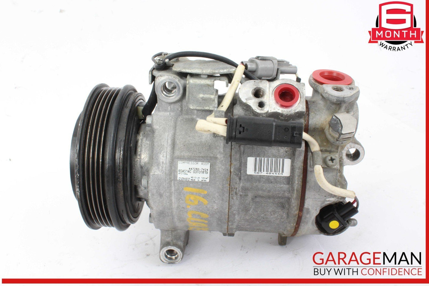 14-19 Mercedes W117 CLA250 CLA45 AMG AC A/C Air Conditioning Compressor OEM