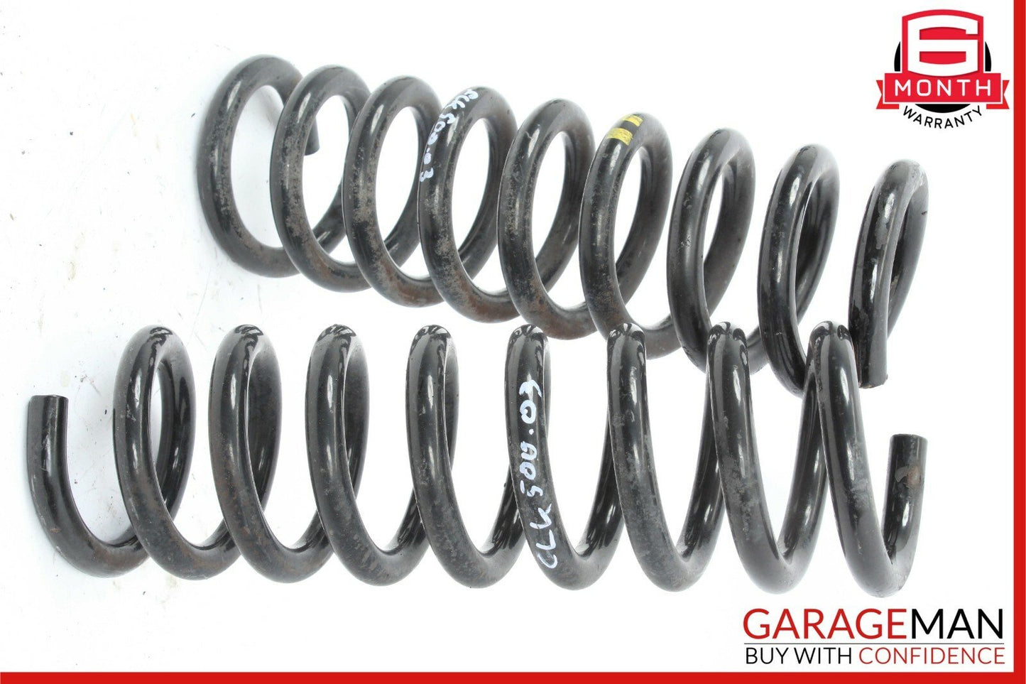 03-09 Mercedes W209 CLK350 CLK500 Rear Shock Absorber Coil Spring Set of 2 Pc