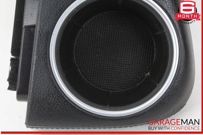 10-16 Porsche Panamera 970 E-Hybrid Center Console Cup Holder Black OEM