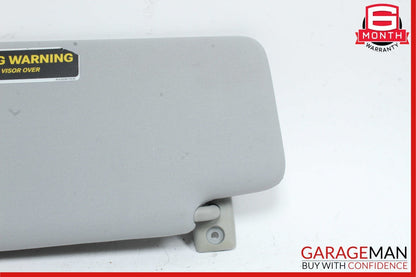 01-07 Mercedes W203 C240 C32 AMG Front Right Side Sunvisor Sun Visor Grey OEM