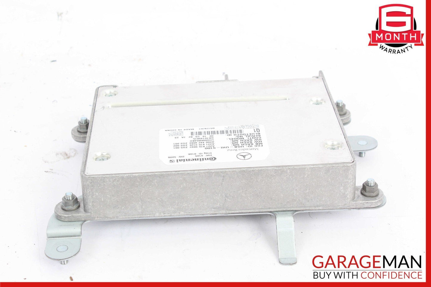 07-10 Mercedes W221 S550 CL550 Bluetooth Communication Controller Module Unit