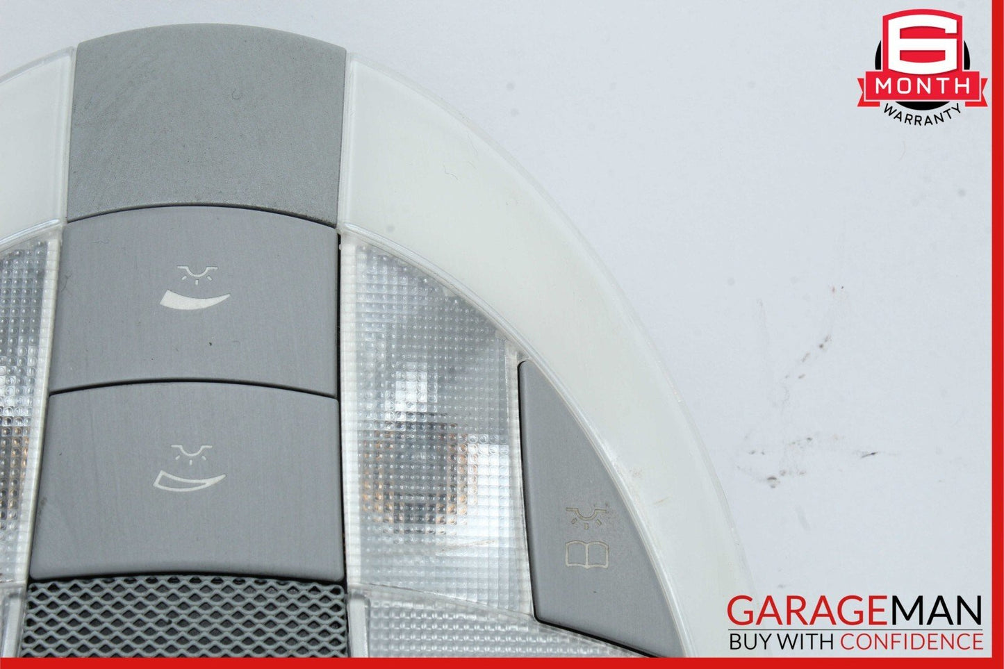 03-11 Mercedes W211 E550 CLS550 Rear Overhead Dome Light Lamp Reading Map Gray