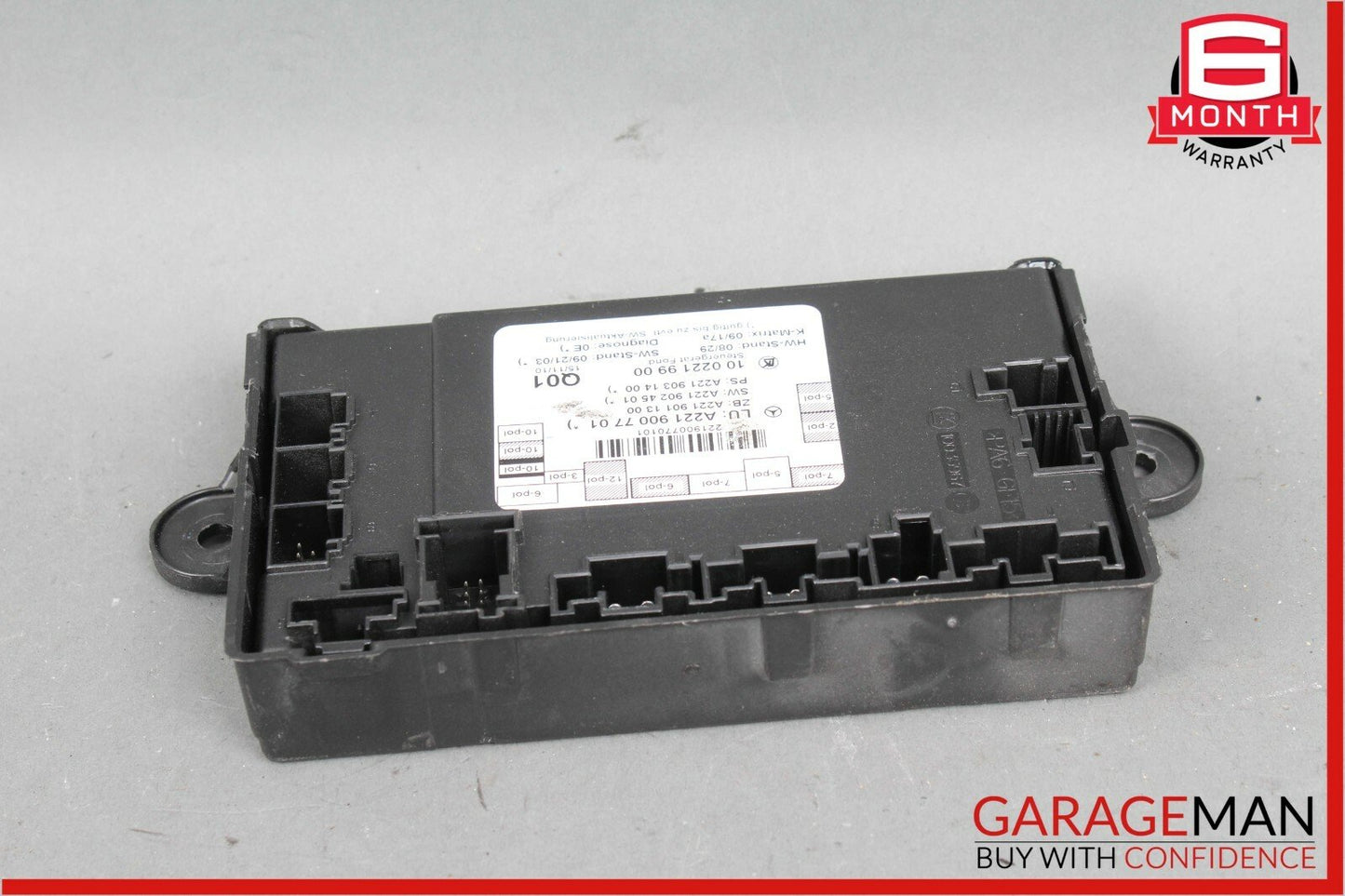 10-13 Mercedes W221 S400 S63 AMG Rear Right or Left Door Control Module OEM