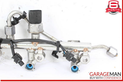 12-15 Mercedes W204 C250 SLK250 1.8L M271 Fuel Injector Rail Line Assembly OEM