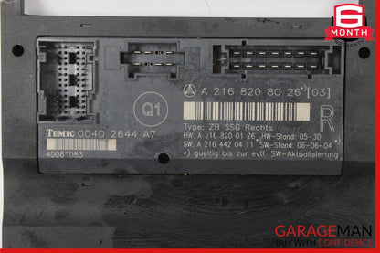 07-14 Mercedes W216 CL550 CL63 AMG Front Right Passenger Seat Control Module OEM