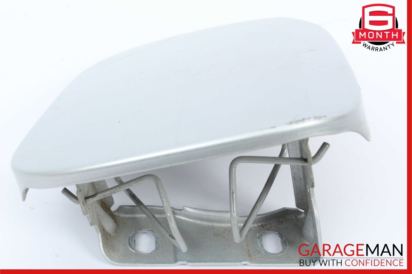 03-09 Mercedes W211 E63 E55 AMG E550 Sedan Fuel Gas Tank Lid Door Silver OEM