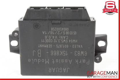 09-15 Jaguar XF X250 Parking Assist Control Module 6W8315K866BJ OEM