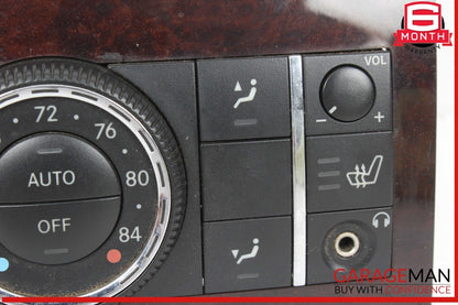 06-09 Mercedes W251 R500 R350 Heater Climate Control Switch W/ Trim Bezel OEM