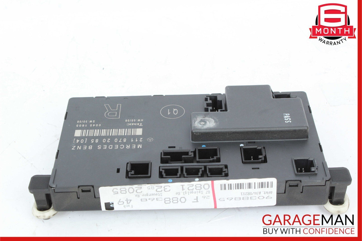 03-09 Mercedes W211 E350 E550 E320 Front Right Side Door Control Module