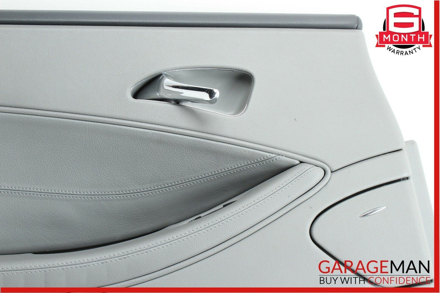 06-11 Mercedes W219 CLS500 CLS550 Rear Left Interior Door Panel Trim Gray