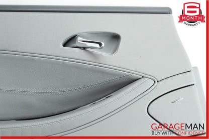 06-11 Mercedes W219 CLS500 CLS550 Rear Left Interior Door Panel Trim Gray