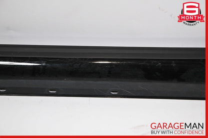 08-14 Mercedes W204 C300 C350 Left Side Skirt Rocker Moulding Cover Panel Black