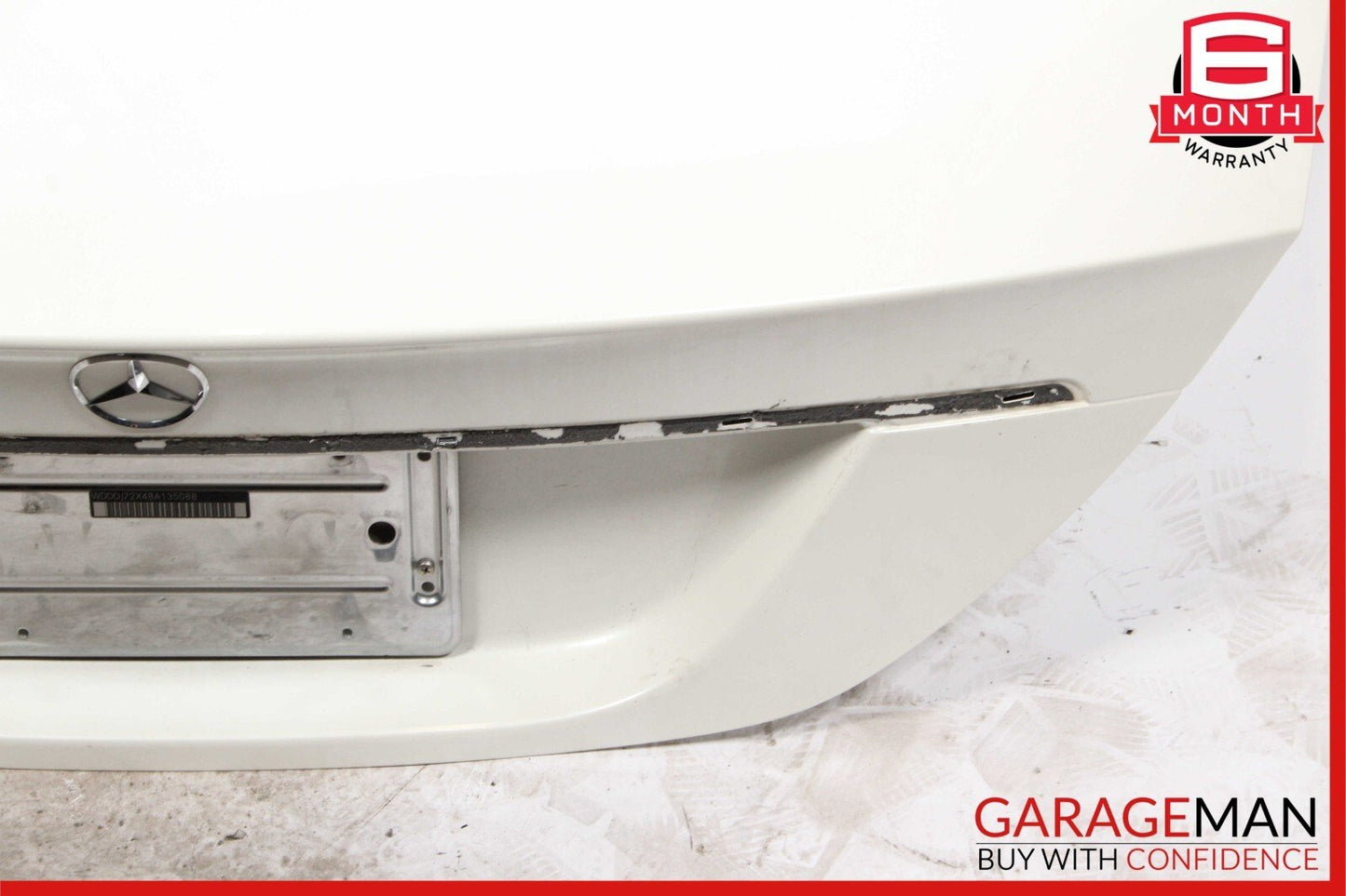 06-11 Mercedes W219 CLS500 CLS55 AMG Rear Trunk Lid Deck Shell Panel White OEM
