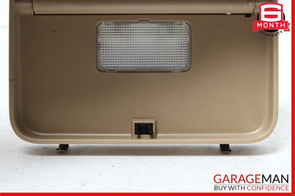 10-13 Mercedes W221 S550 Rear Overhead Vanity Mirror Assembly Brown OEM