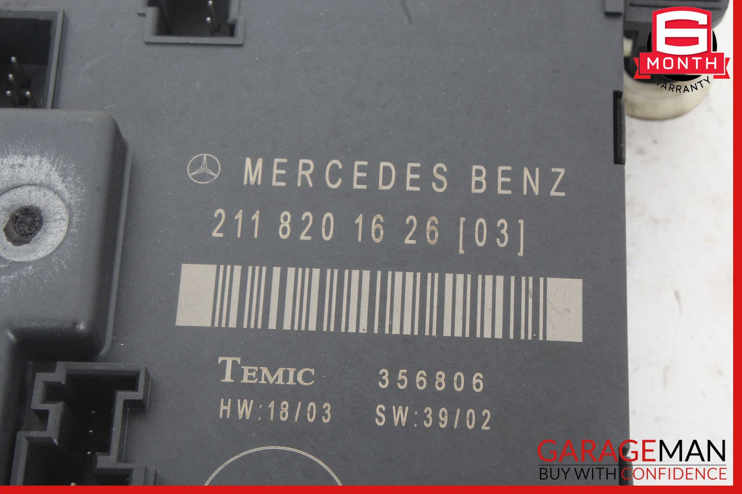 03-09 Mercedes W211  E350 E500 Door Control Module Rear Right 2118201626 OEM